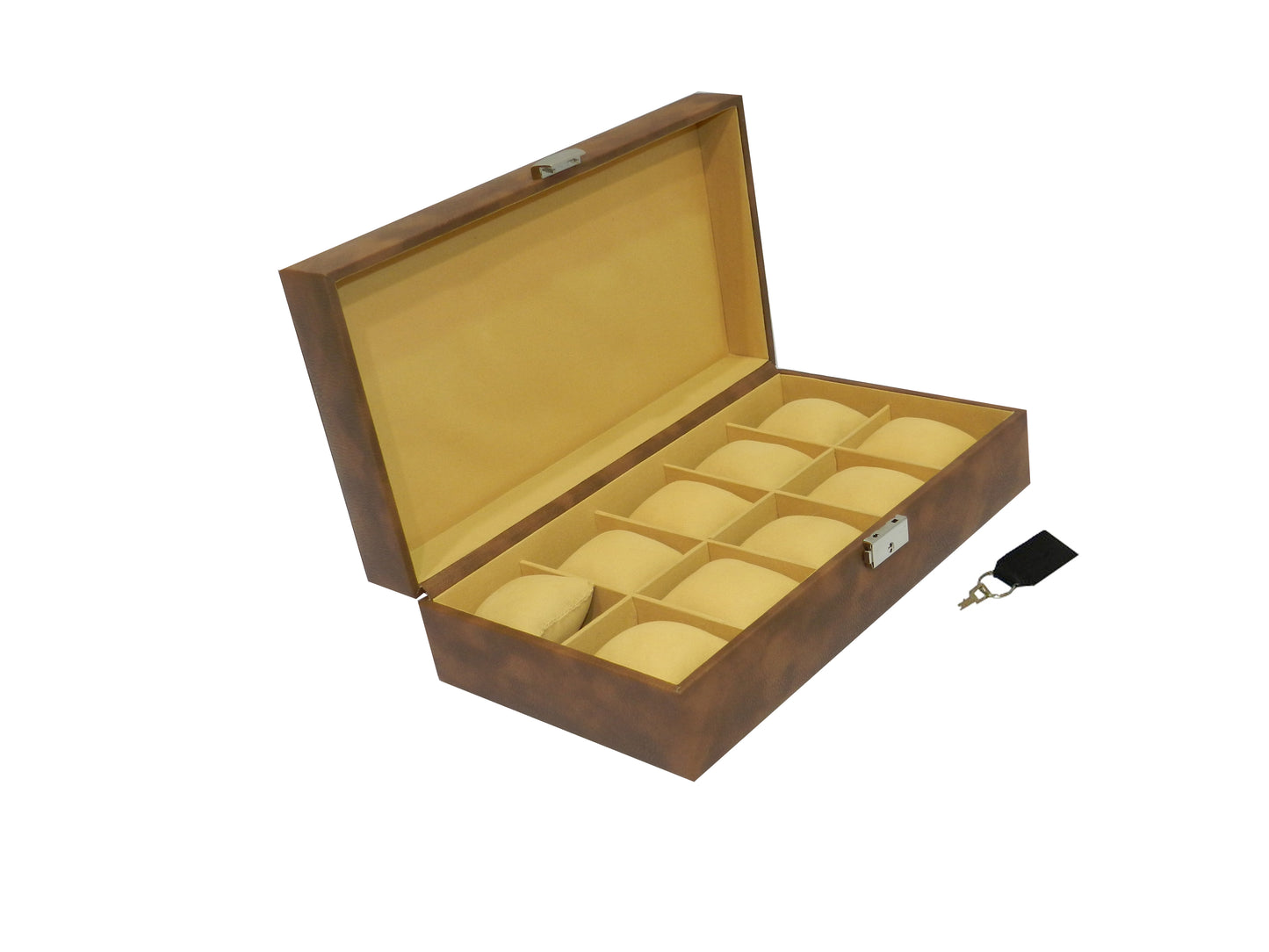 10 Slot Vegan Leather  Watch Box