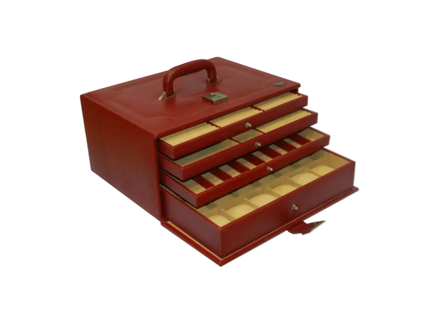 18 Watches with Multipurpose Jewellery Box Genuine Leather