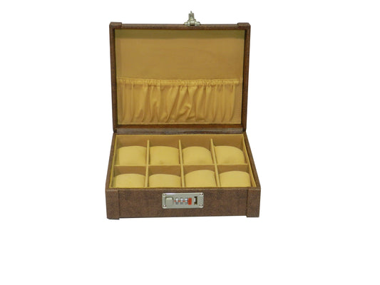 8 Slot Vegan Leather  Watch Box