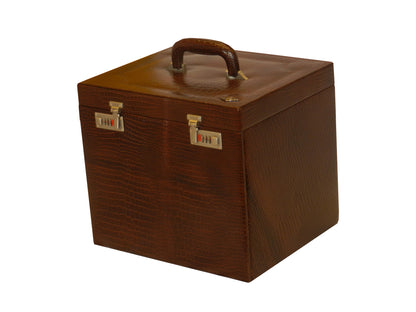 Jumbo Multipurpose Jewellery Box Genuine Leather