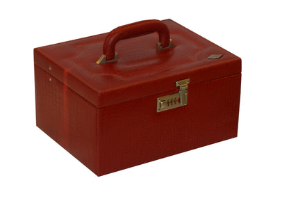 MJB Multipurpose Jewellery Box Genuine Leather