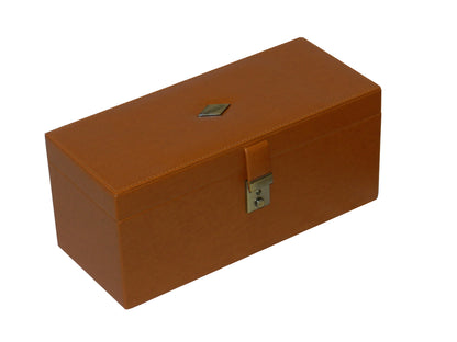 Bank Locker Multipurpose Jewellery Box Vegan Leather