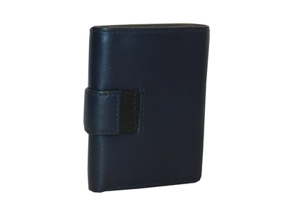 Trikon 12 Card Trifold Wallet Full Elastic #1539FE