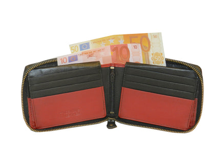 ZipVault 18 Card Full Zip Wallet #1244Z