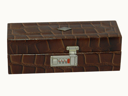 4 Slot Genuine Leather Premium Watch Box
