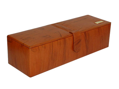 5 Slot Genuine Leather  Watch Box