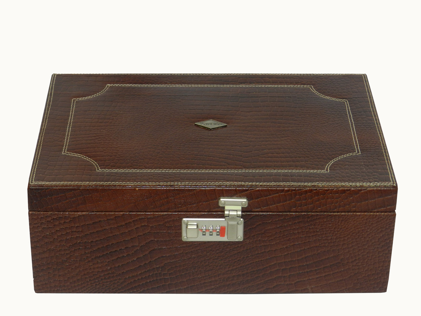 18 Slot Watches with Multipurpose Jewellery Box Genuine Leather