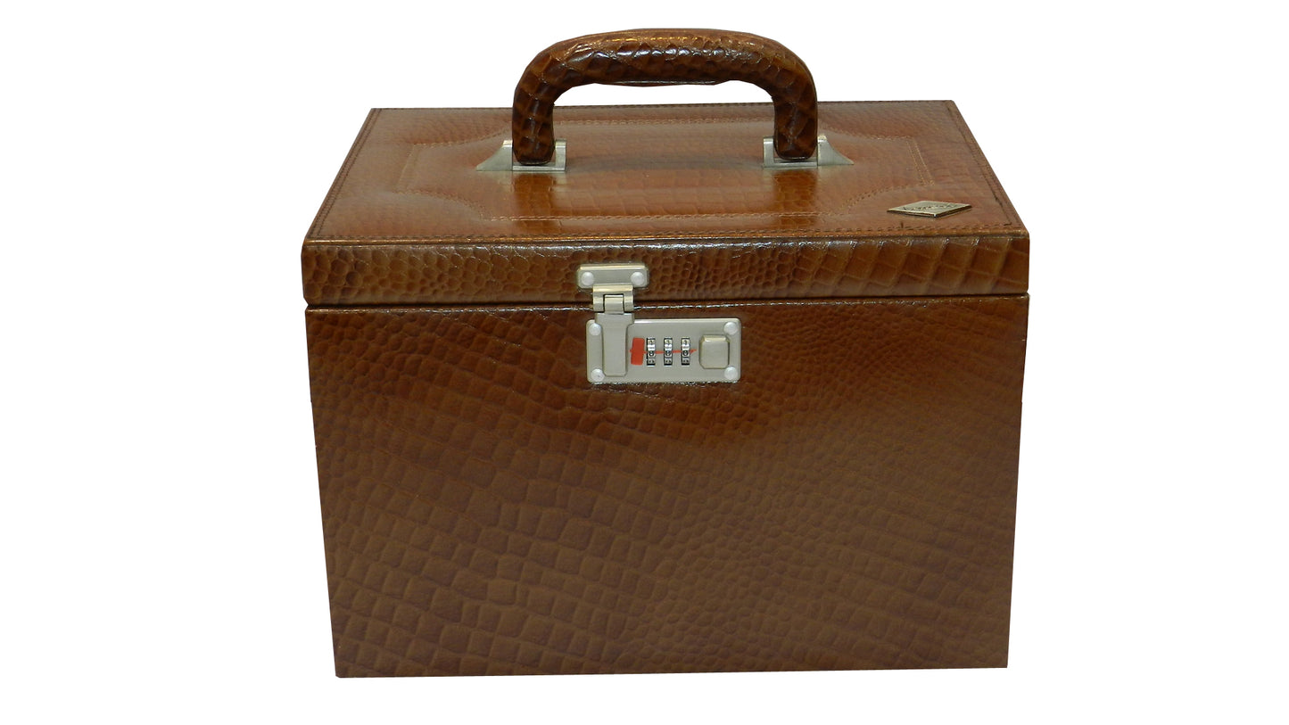 MJB Multipurpose Jewellery Box Genuine Leather