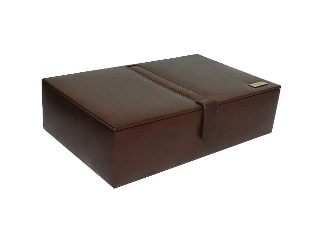 10 Slot Genuine Leather Premium Watch Box