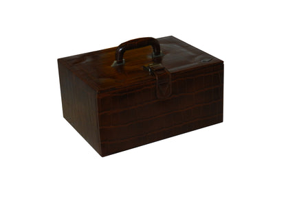 36 Slot Watches with Multipurpose Jewellery Box Genuine Leather