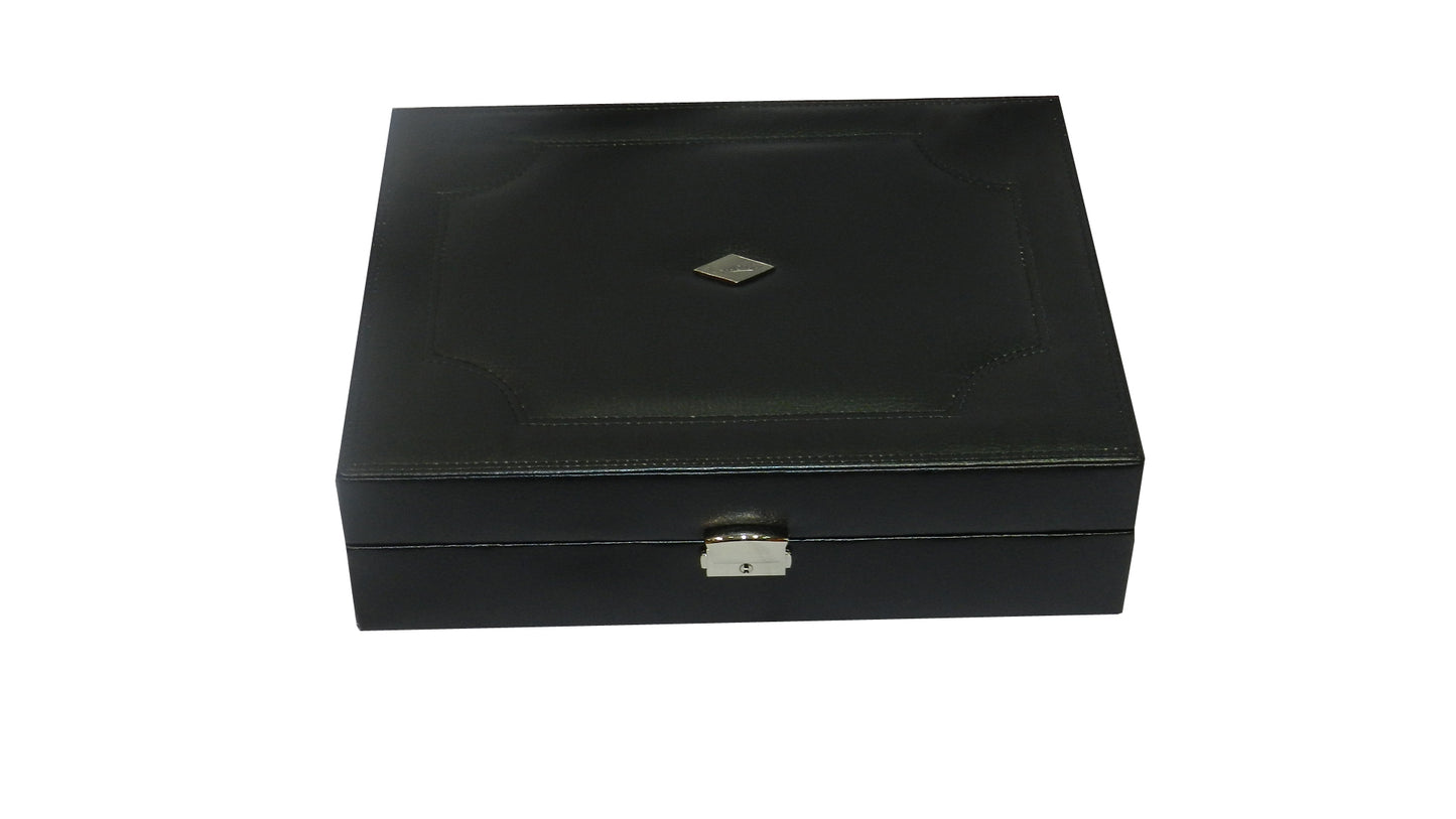 15 Slot Vegan Leather  Watch Box