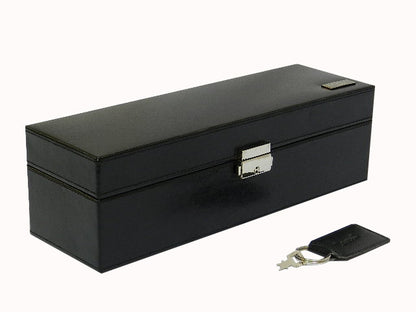 Watch Box with Ring  & Cufflink Box in Genuine Leather