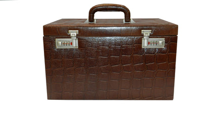Jewelry Box Genuine Leather Multipurpose Watch & Jewelry XL - BB+JB