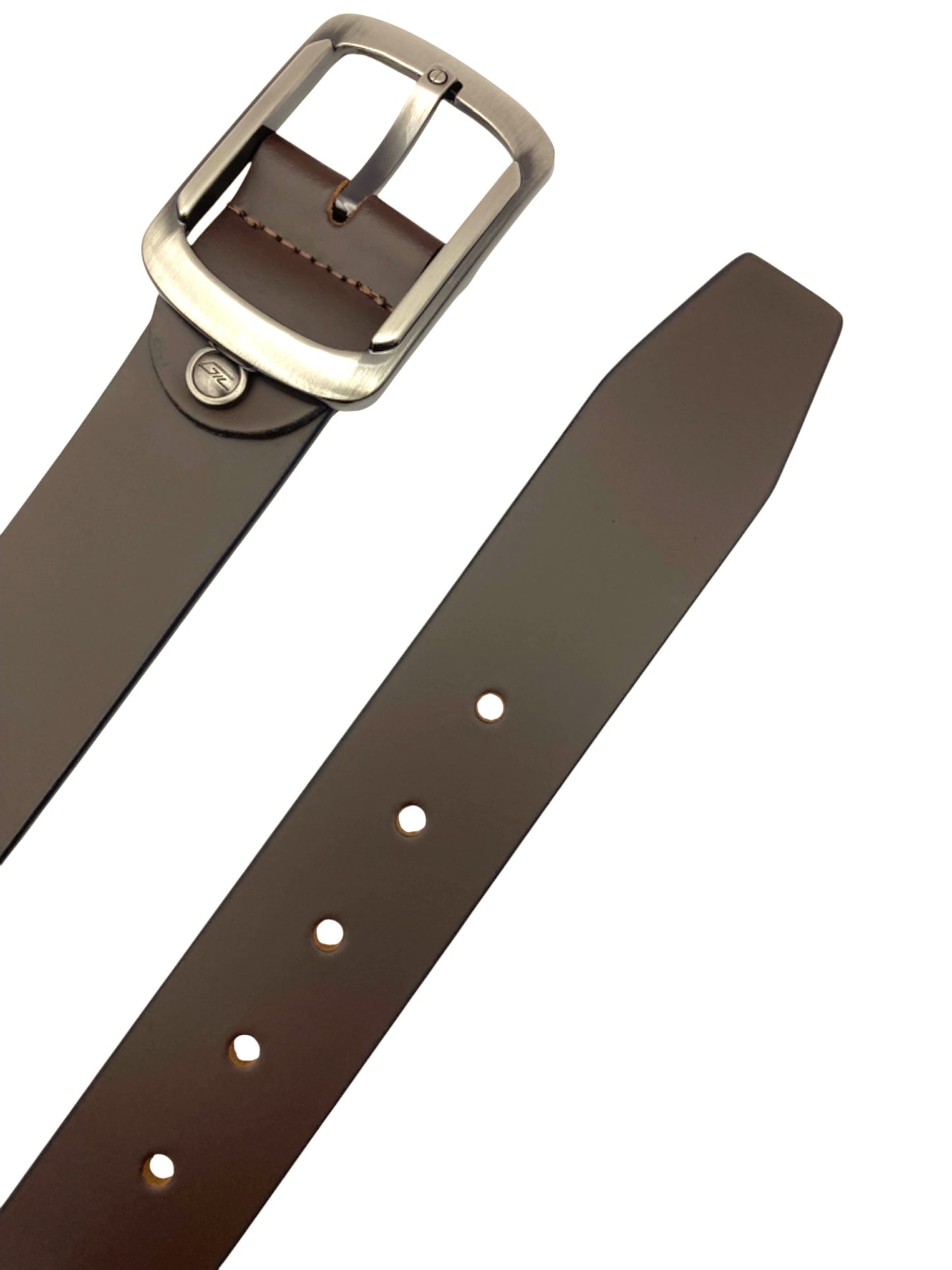 Mens Leather Belt 40mm Smooth