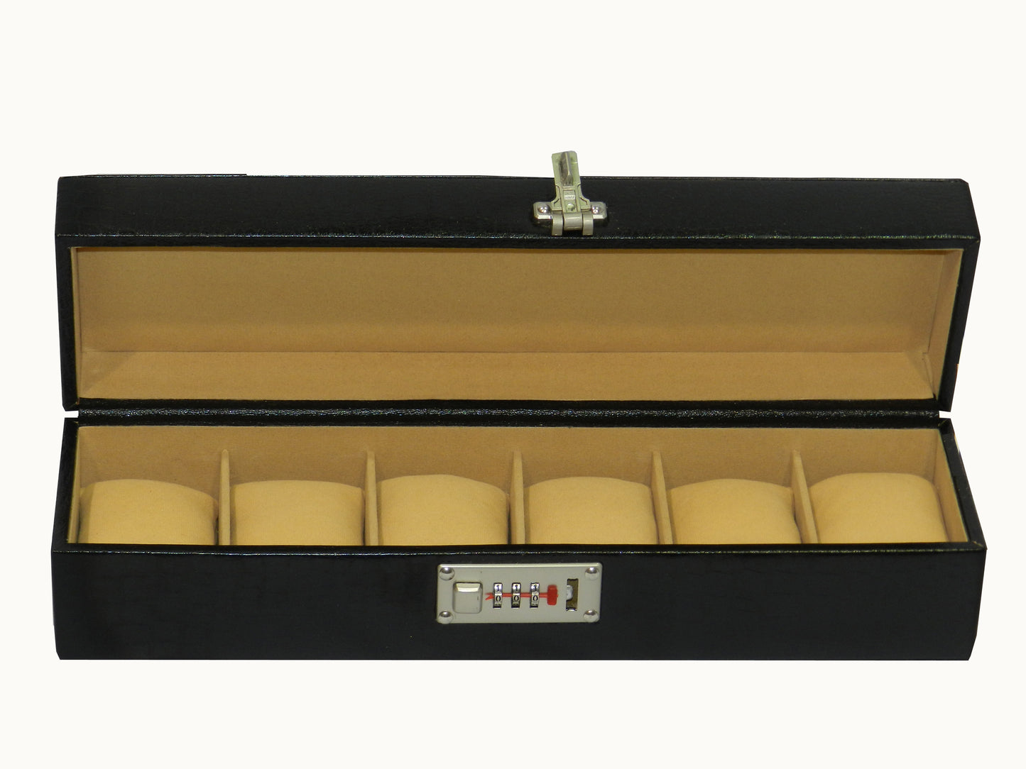 6 Slot Genuine Leather Premium Watch Box