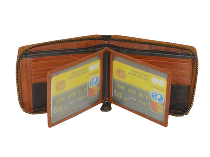 ZipVault 18 Card Full Zip Wallet #983Z CC