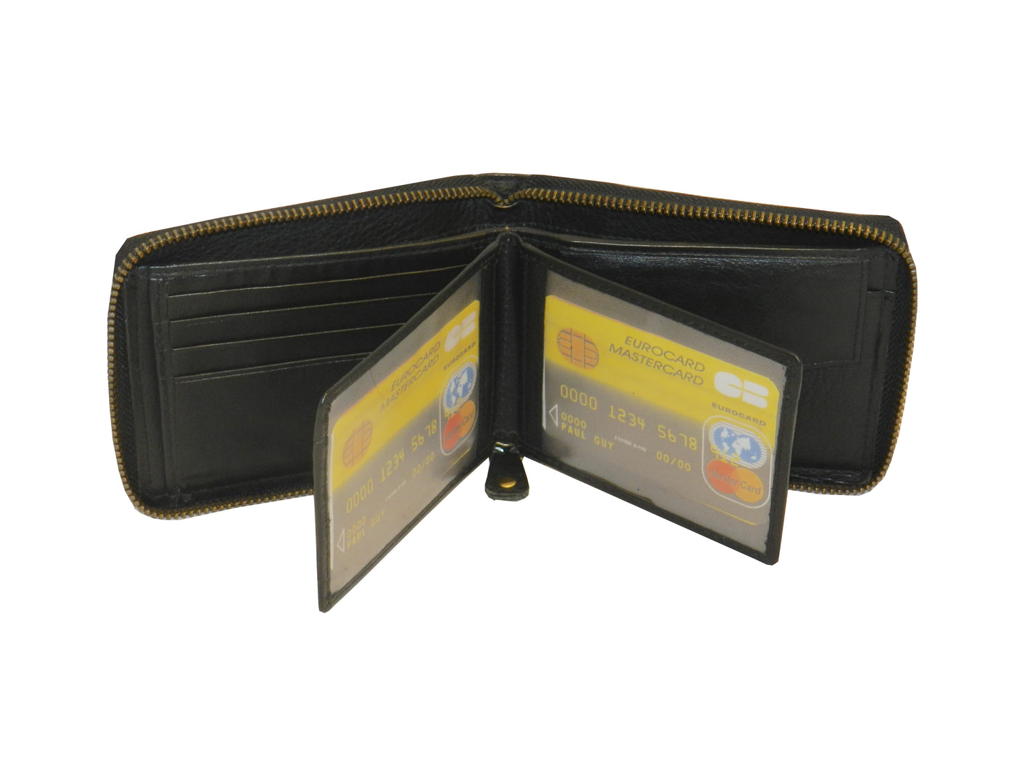 ZipVault 11 Card Full Zip Wallet #1406CZ