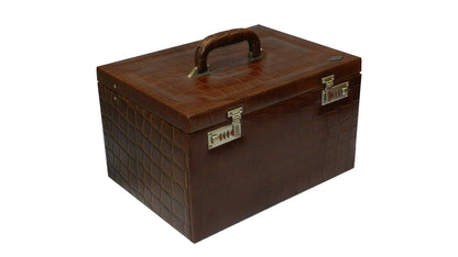 Jewelry Box Genuine Leather Multipurpose Watch & Jewelry XL - BB+JB