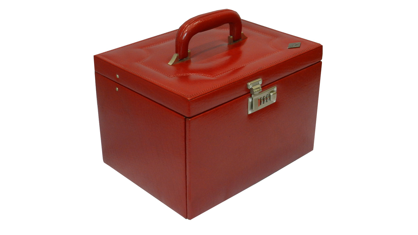 MJB Multipurpose Jewellery Box Genuine Leather