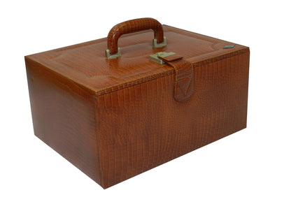 36 Slot Watches with Multipurpose Jewellery Box Genuine Leather