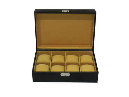 8 Slot Vegan Leather  Watch Box