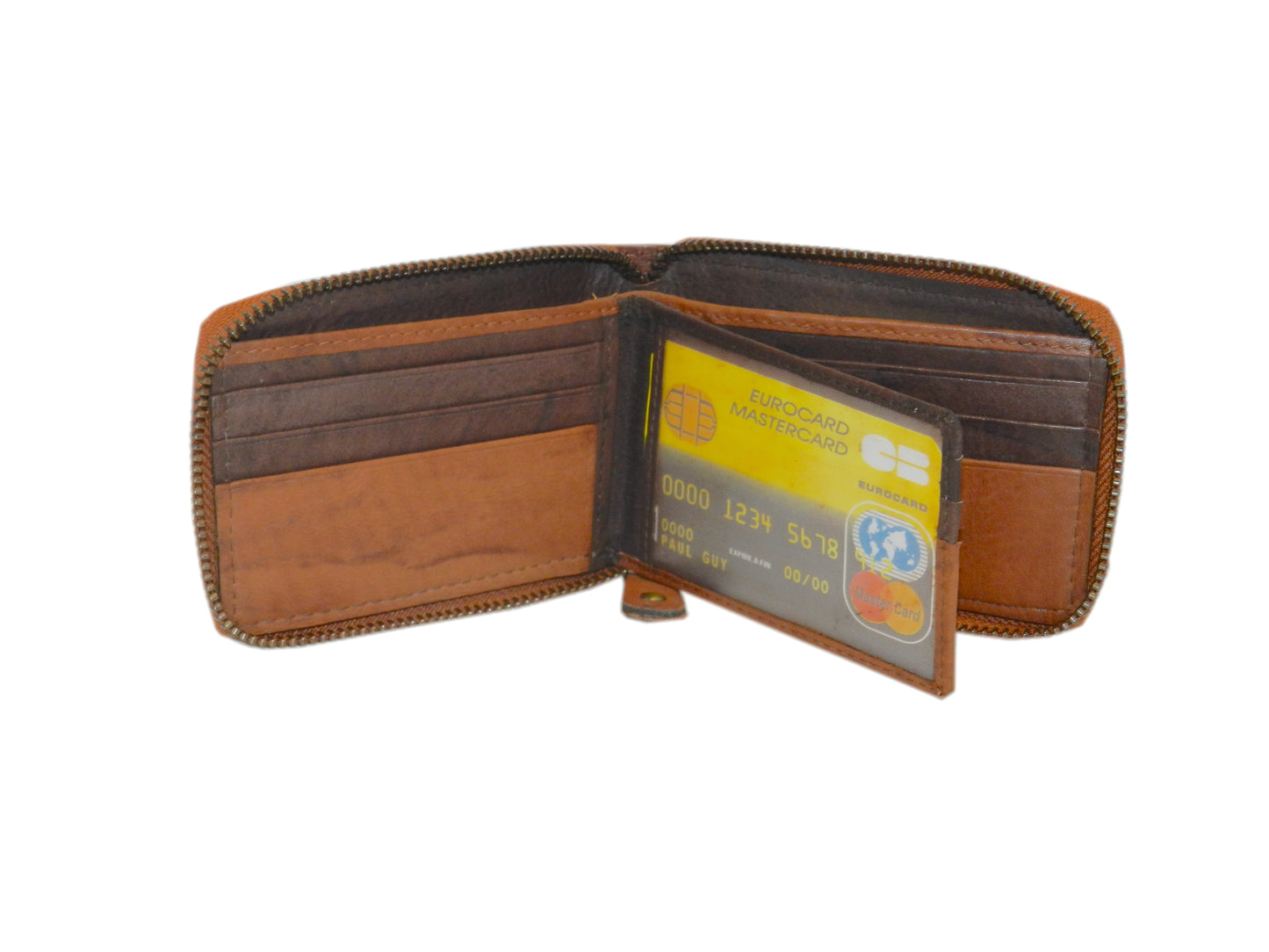 ZipVault 12 Card Full Zip Wallet #1020Z