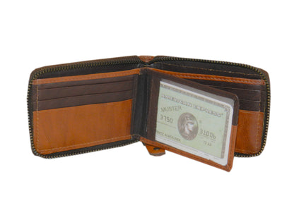 ZipVault 12 Card Full Zip Wallet #1020Z