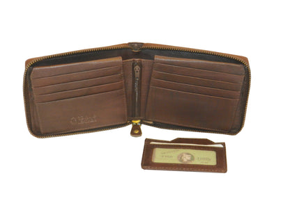 ZipVault 18 Card Full Zip Wallet #1244MZ