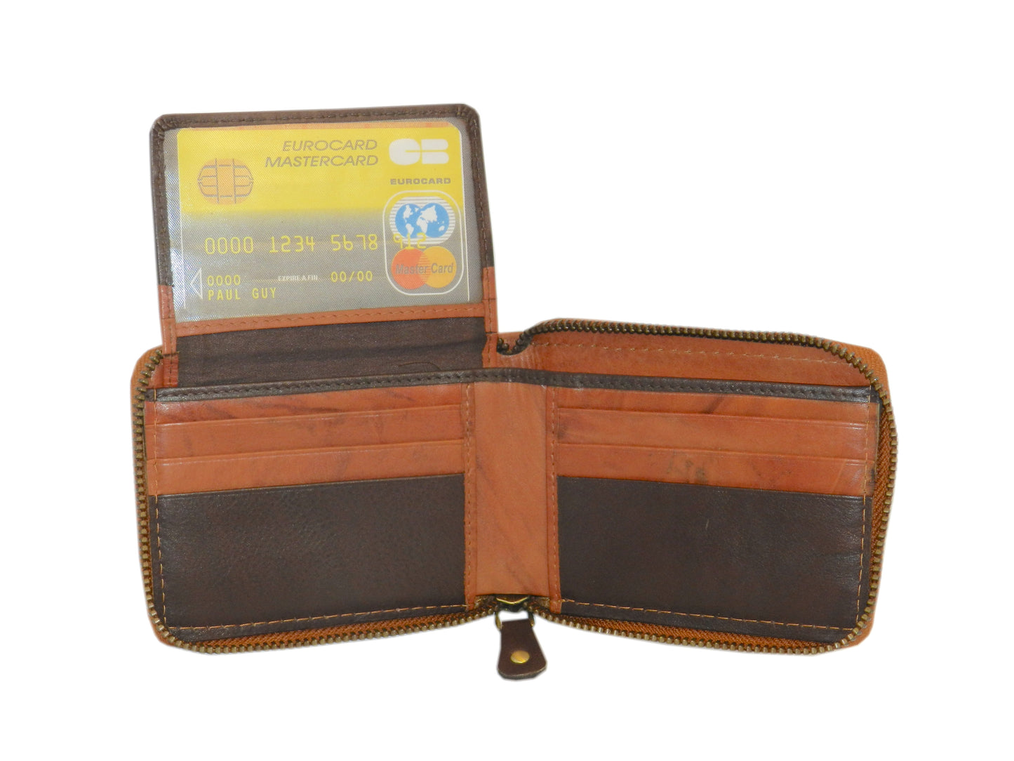 ZipVault 10 Card Full Zip Wallet #1541Z