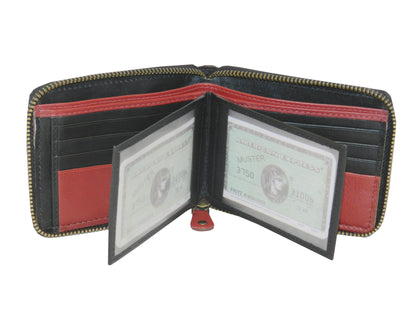 ZipVault 18 Card Full Zip Wallet #983Z CC