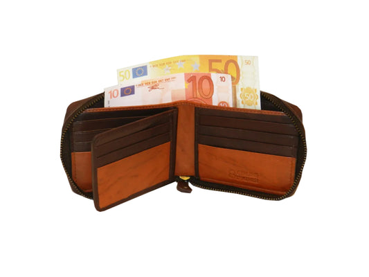 ZipVault 12 Card Full Zip Wallet #4094CZ