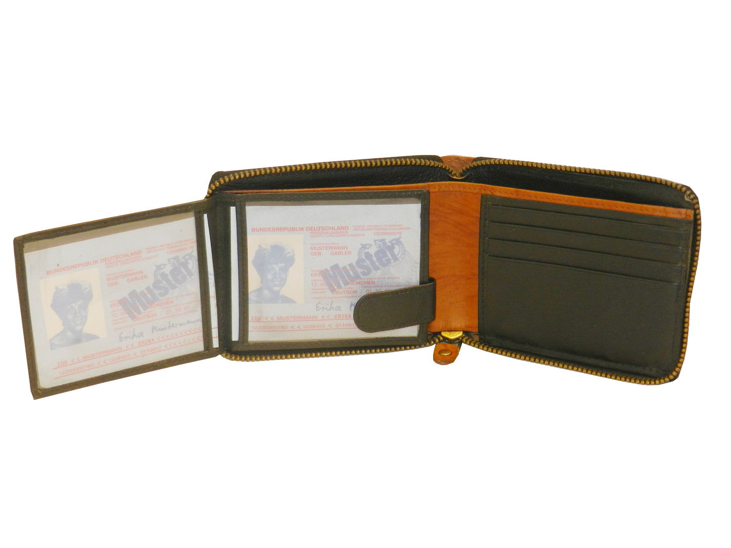 ZipVault 20 Card Full Zip Wallet #1013Z