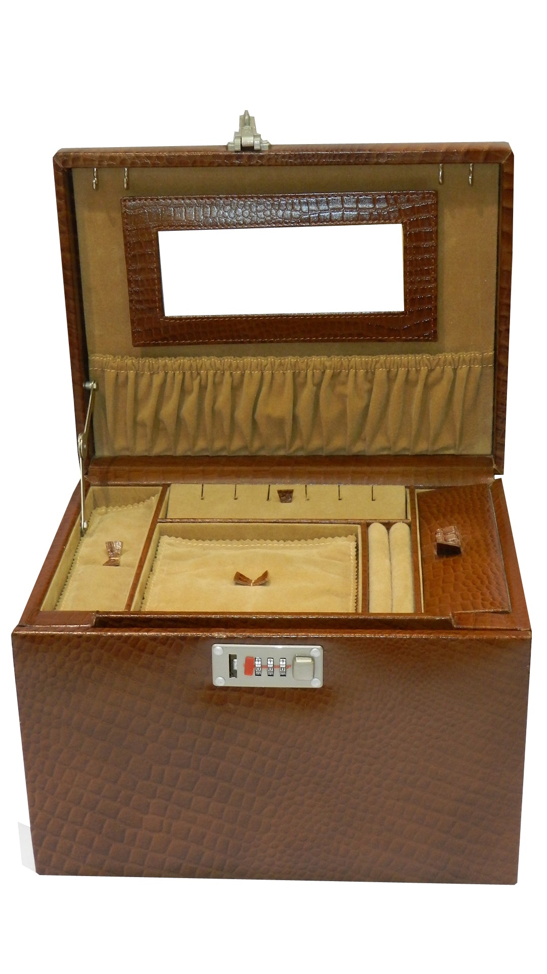 MJB Multipurpose Jewellery Box Genuine Leather