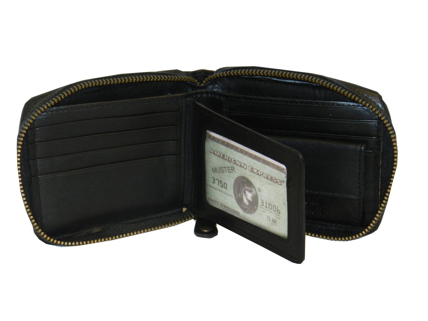 ZipVault 12 Card Full Zip Wallet #4094Z