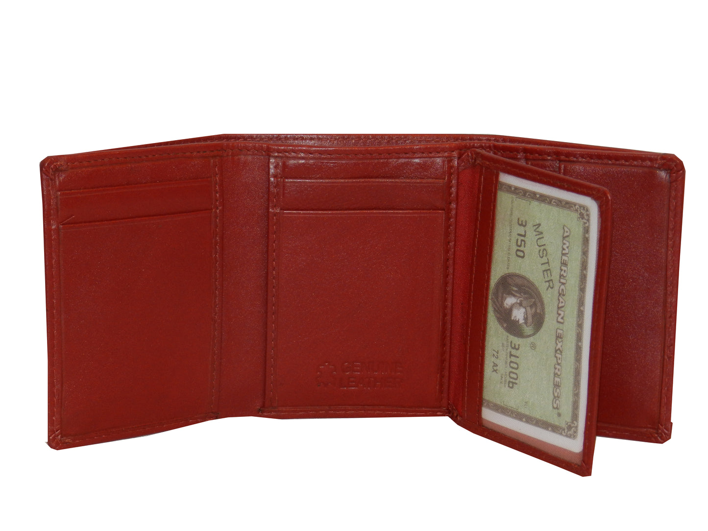 Trikon 12 Card Trifold Wallet Full Elastic #1539FE