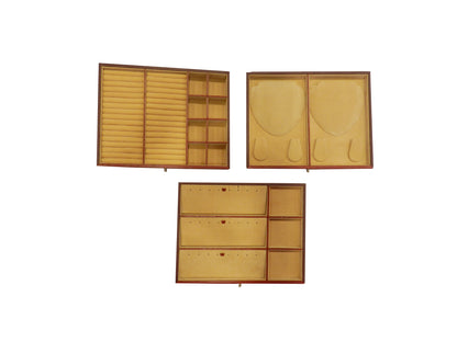 Big Jewellery Box Genuine Leather Multipurpose Watch & Jewellery Jambo JB