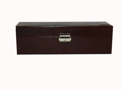 Watch Box with Ring  & Cufflink Box in Genuine Leather