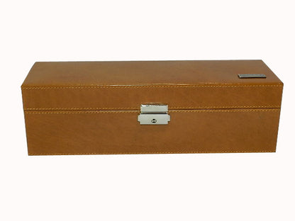 Watch Box with Ring  & Cufflink Box in Genuine Leather