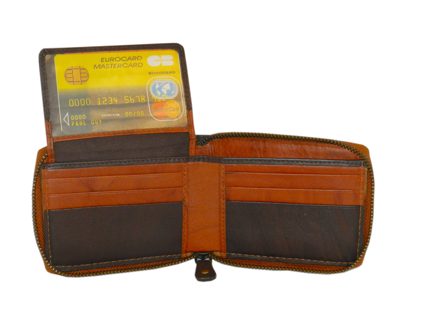 ZipVault 10 Card Full Zip Wallet #1541Z