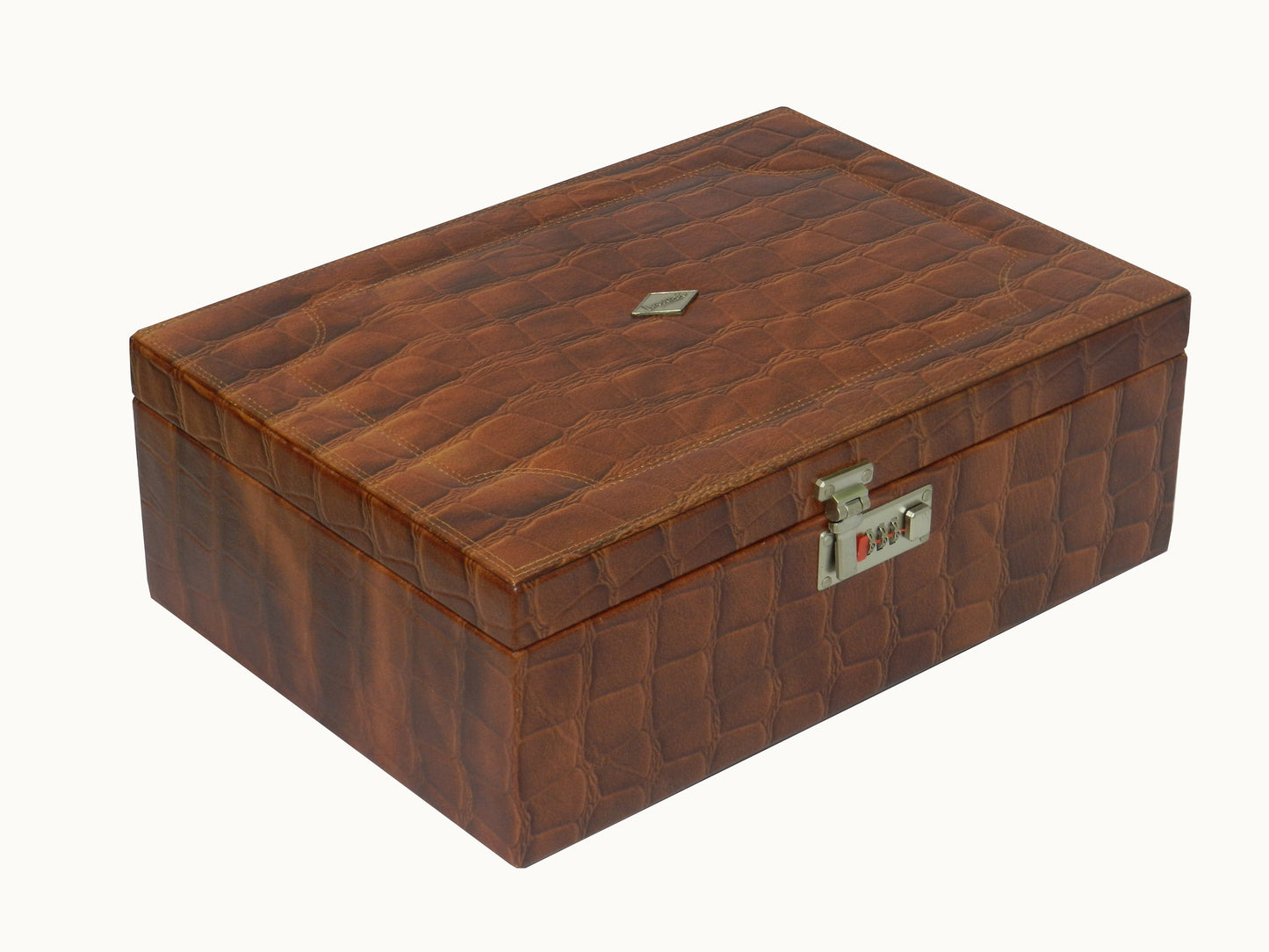 18 Slot Watches with Multipurpose Jewellery Box Genuine Leather