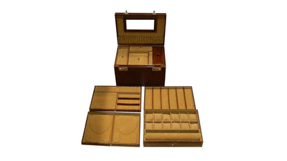 Jewelry Box Genuine Leather Multipurpose Watch & Jewelry XL - BB+JB