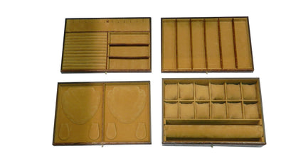 Jewelry Box Genuine Leather Multipurpose Watch & Jewelry XL - BB+JB