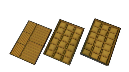 36 Slot Watches with Multipurpose Jewellery Box Genuine Leather
