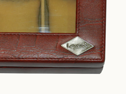 10 Slot Genuine Leather Premium Watch Box Glass Top