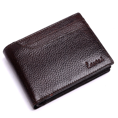 Pebble Texture 18 Card Billfold Wallet #4094