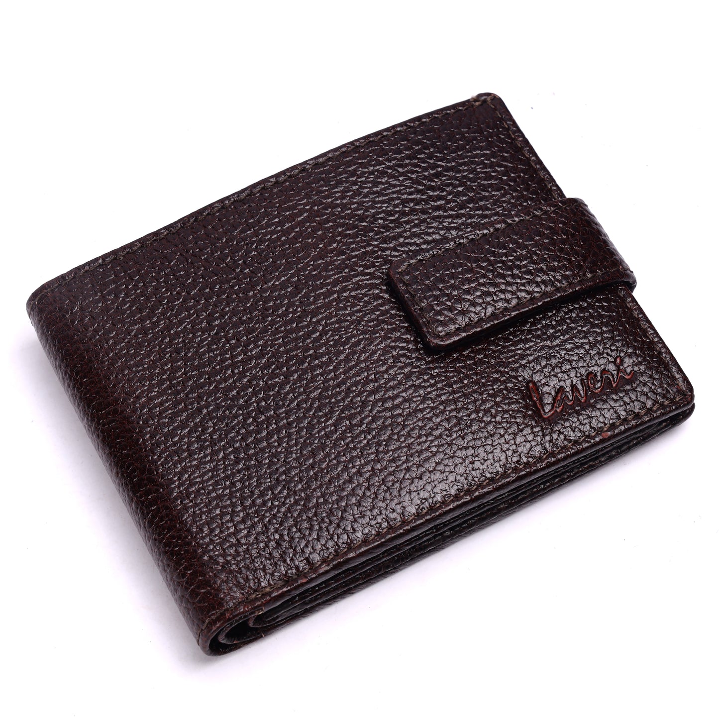 Pebble Texture 20 Card Billfold Coin Pocket Wallet #1888