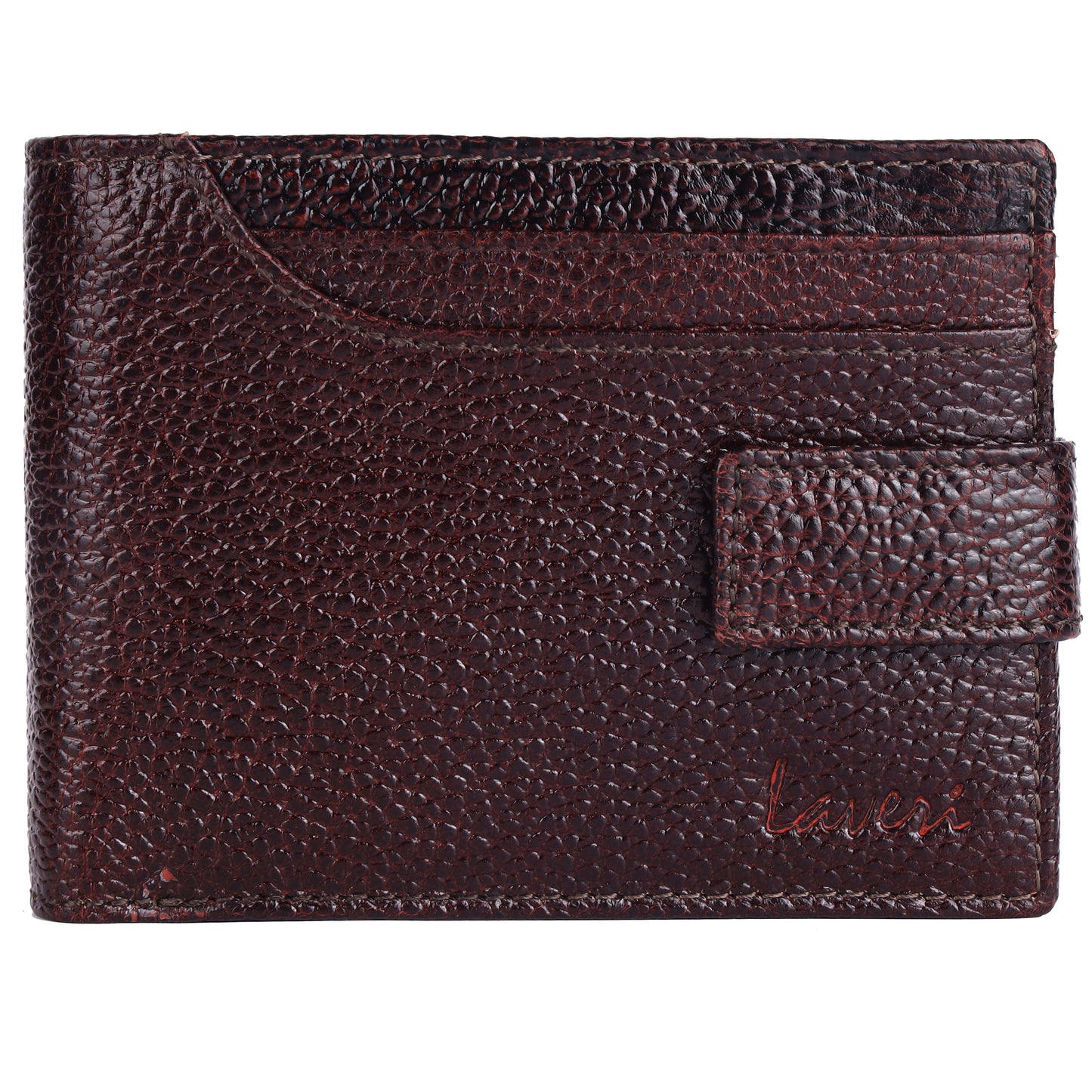 Pebble Texture 24 Card Billfold Wallet Loop #1244CC