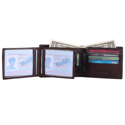 Pebble Texture 20 Card Billfold Wallet #1013