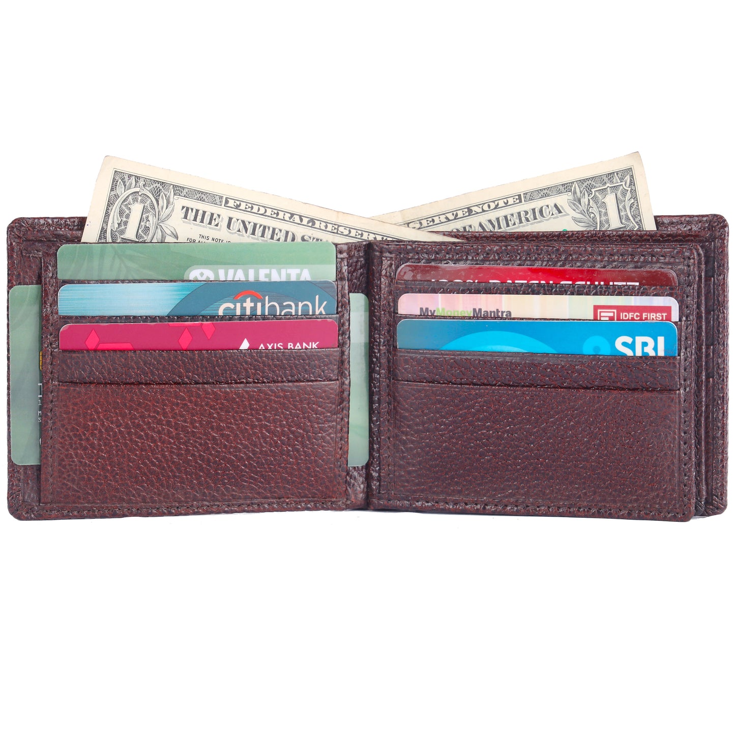 Pebble Texture 20 Card Billfold Wallet #983