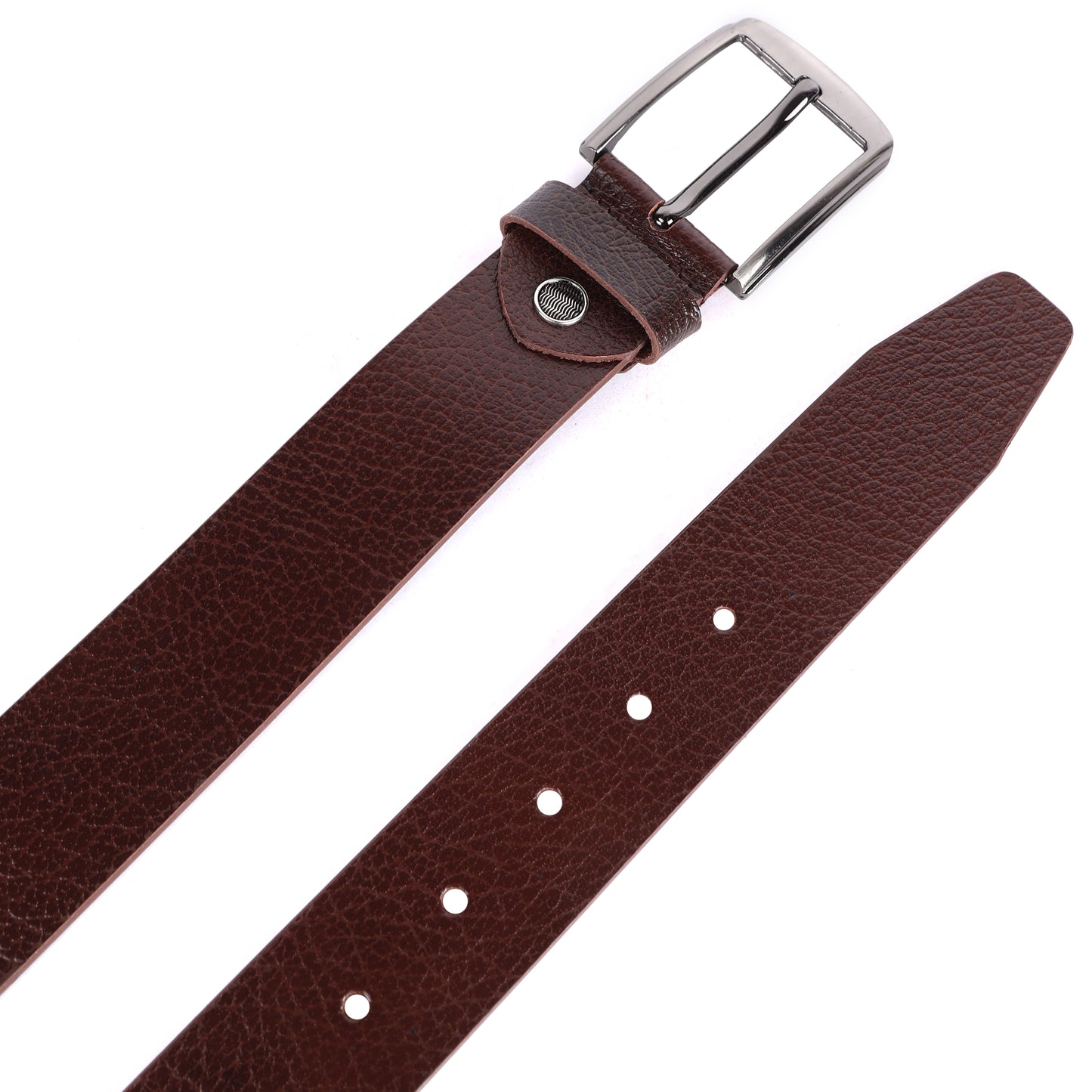 Mens Leather Belt 40mm Buff